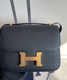 에르메스 콘스탄스18 블랙 금장 앱송